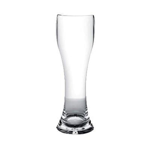 Thunder Group PLTHPS023C 23 Oz. Pilsner Glass, Starburst Base, Polycarbonate, Clear