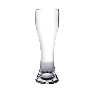 Thunder Group PLTHPS023C 23 Oz. Pilsner Glass, Starburst Base, Polycarbonate, Clear
