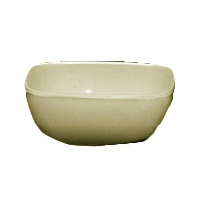 Thunder Group PS3103V Square Bowl, 5 Oz, 3-1/2", Square With Round Corners, BPA Free, NSF