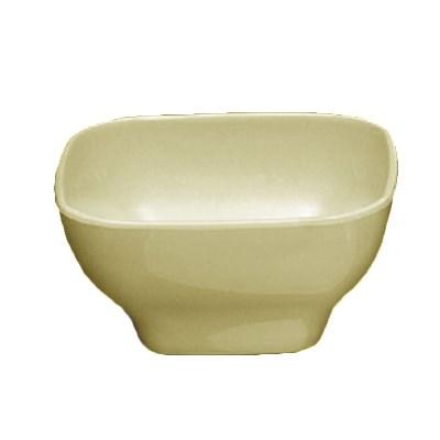 Thunder Group PS3106V Square Bowl, 20 Oz, 5-1/2", Square With Round Corners, BPA Free, NSF