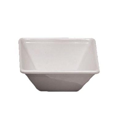 Thunder Group PS5005W Square Bowl, 11 Oz, 4-3/4", BPA Free, NSF