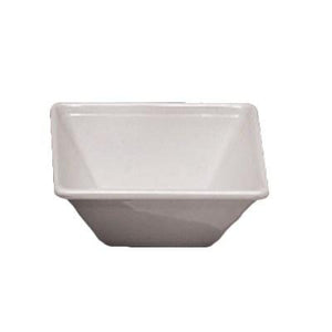 Thunder Group PS5005W Square Bowl, 11 Oz, 4-3/4", BPA Free, NSF