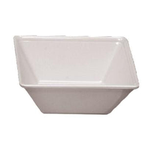 Thunder Group PS5006W Square Bowl, 23 Oz, 6", BPA Free, NSF