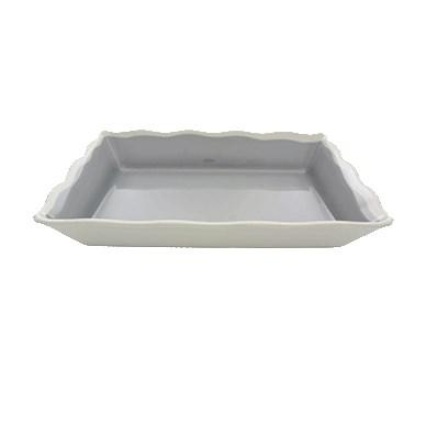 Thunder Group SD3314H Bowl/Tray, 96 Oz, BPA Free, NSF (3 Qt.), 13-3/4" X 9 -1/2", Rectangular, BPA Free, NSF