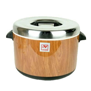 Thunder Group SEJ71000 40 Cup Wood Grain Insulated Sushi Rice Pot