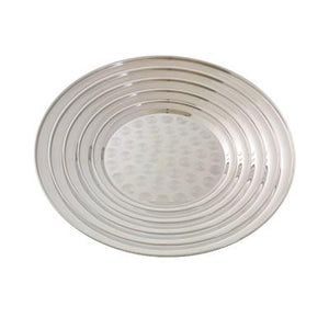 Thunder Group SLCT318 18" Round Tray, Stainless Steel