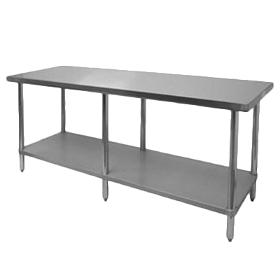 Thunder Group SLWT42496F, Work Table 24" x 96" x 35"