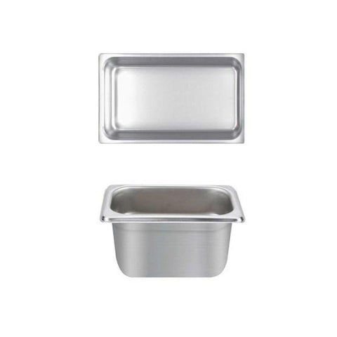 Thunder Group STPA9144 Quarter Size, 4" Deep Steam Table Pan