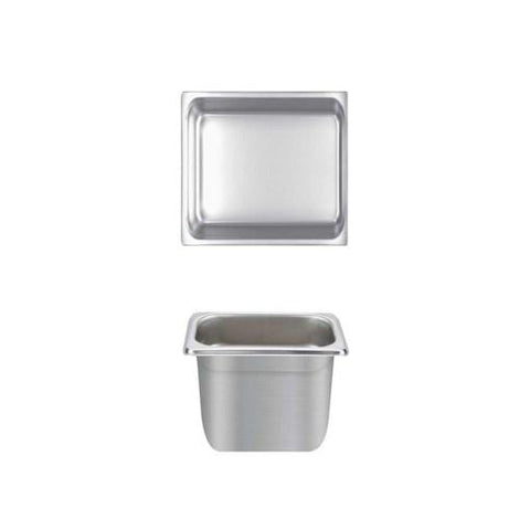Thunder Group STPA9166 Sixth Size, 6" Deep Steam Table Pan