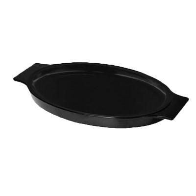 Thunder Group WDSP1108 Bakelite Platter Underliner For IRSP1108, Oval, Thermal-Plastic, Black