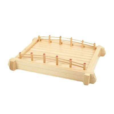 Thunder Group WOBR57 22" Wood Bridge Display Tray