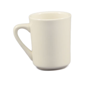 CAC China TM-8-W Tierra Mug, 8 oz., 3-1/8" dia x 4"H, round