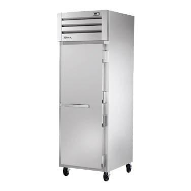True STA1R-1S-HC Reach-in Refrigerator with Solid Swing Stainless Steel Door