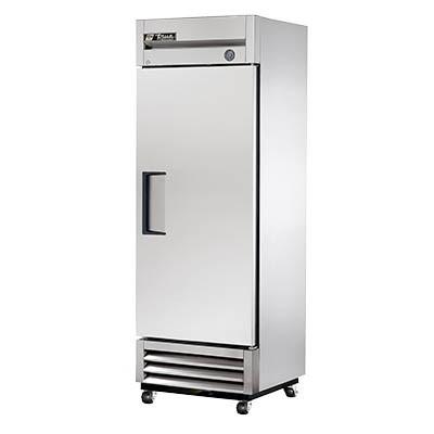 True T-19F-HC Single Section Reach-In Freezer with (1) Stainless Steel Door