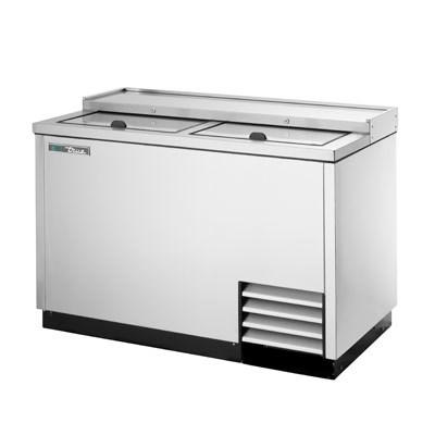Bottle Cooler, 16.5cs 12oz Bottle Capacity, 2 Lids, Stainless Steel Exterior