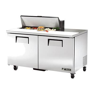True TSSU-60-10-HC 60" Sandwich/Salad Prep Table with Refrigerated Base, 115v