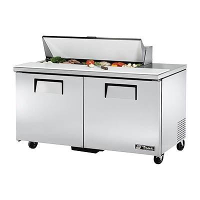 True TSSU-60-12-HC 60" Sandwich/Salad Prep Table with Refrigerated Base, 115v