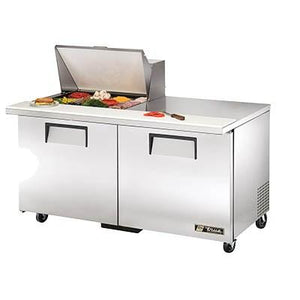 True TSSU-60-12M-B-HC 60" Sandwich/Salad Prep Table with Refrigerated Base, 115v