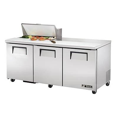 72" Sandwich/Salad Prep Table with Refrigerated Base, 115v