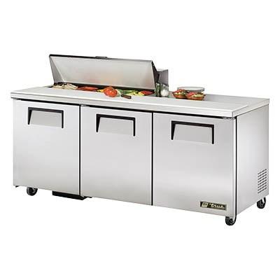  72" Sandwich/Salad Prep Table with Refrigerated Base, 115v