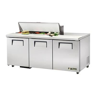 72" Sandwich/Salad Prep Table with Refrigerated Base, 115v