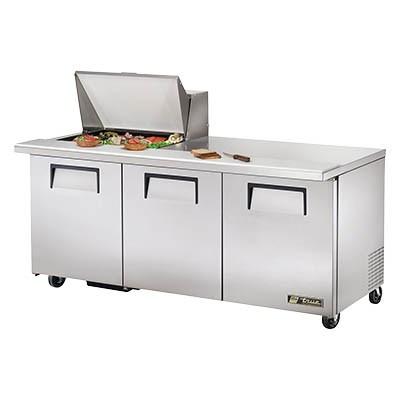 72" Sandwich/Salad Prep Table with Refrigerated Base, 115v