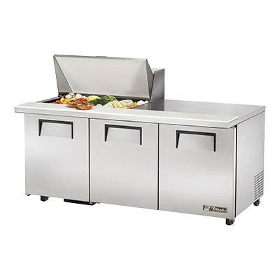 72" Sandwich/Salad Prep Table with Refrigerated Base, 115v