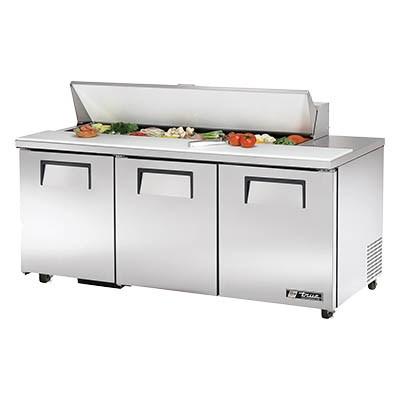 72" Sandwich/Salad Prep Table with Refrigerated Base, 115v