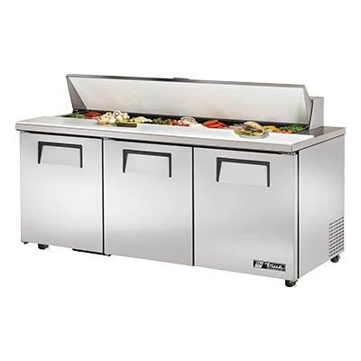 72" Sandwich/Salad Prep Table with Refrigerated Base, 115v