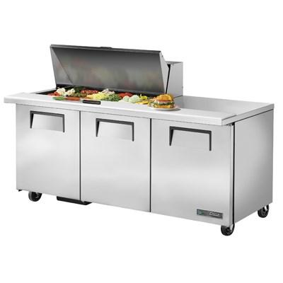 72" Sandwich/Salad Prep Table with Refrigerated Base, 115v