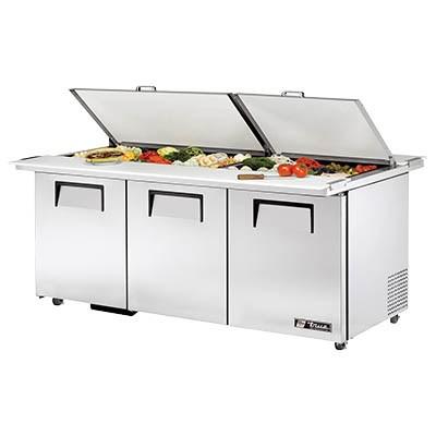 72" Sandwich/Salad Prep Table with Refrigerated Base, 115v