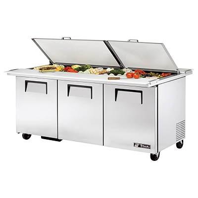  72" Sandwich/Salad Prep Table with Refrigerated Base, 115v