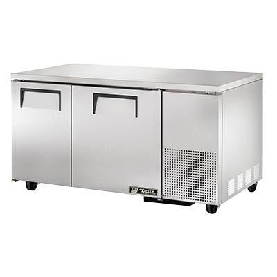 True TUC-60-32F-HC 15.9 Cu Ft Undercounter Freezer with 2 Sections & 2 Doors, 115v