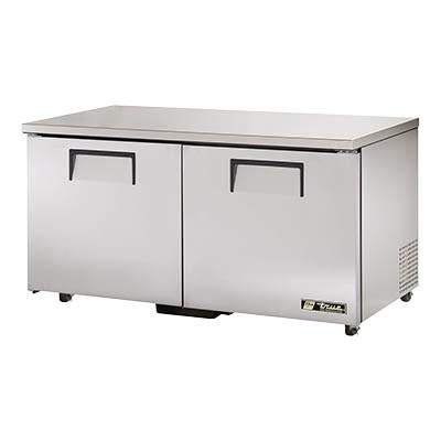 True TUC-60-ADA-HC 15.5 Cu Ft Undercounter Refrigerator with 2 Sections & 2 Doors, 115v