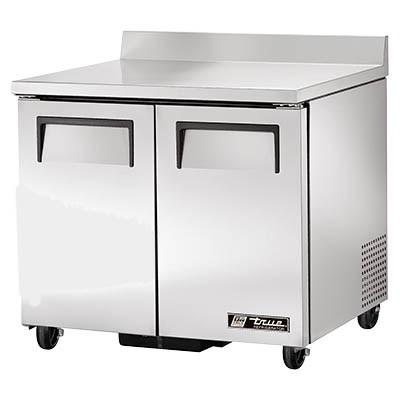 True TWT-36-HC 36" Worktop Refrigerator with 2 Sections, 115v