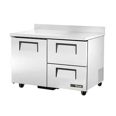 48" Worktop Refrigerator with 2 Sections & 2 Drawers, 115v