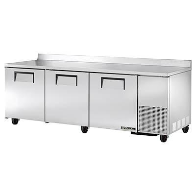 True TWT-93-HC 93" Worktop Refrigerator with 3 Sections, 115v
