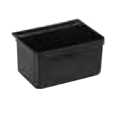 Winco UC-SB Silverware Bin, 13"W x 9"D x 7"H, plastic, black (for UC-2415 & UC-3019)