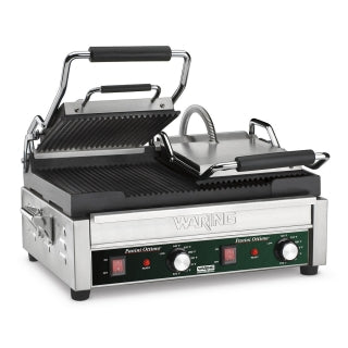 Waring WPG300 Dual Electric Sandwich/ Panini Grill, 240v/60/1-ph