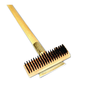 Thunder Group WDBS027H 27"L Heavy Duty Wire Brush w/ Scraper