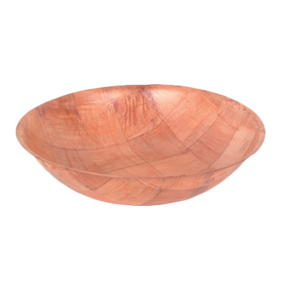 Thunder Group WDTSB010 Salad Bowl, 10" dia. x 2-1/2"H, woven wood