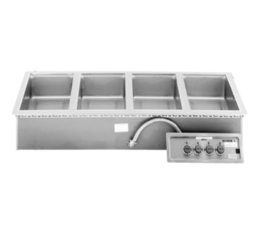 Hot Food Well Unit, Drop-In, Electric
