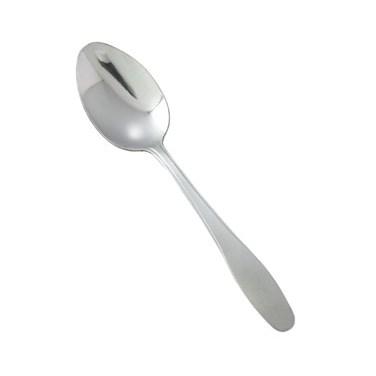 Winco 0008-01 Teaspoon 6-1/8", Heavy Weight, Stainless Steel, Manhattan Style