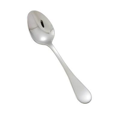 Winco 0037-01 Teaspoon, 6-1/8", Stainless Steel, Extra Heavy, Venice Style