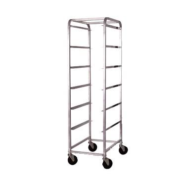 Winco ABBC-6 Bus Box Cart, 6 Tiers, Aluminum, Knock Down