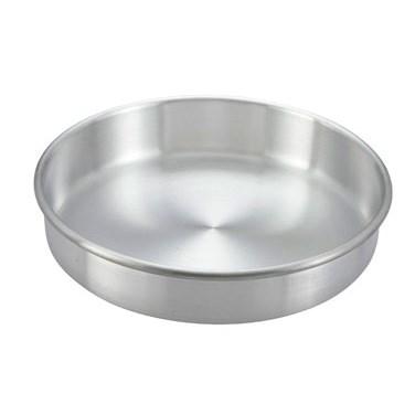 Winco ACP-083 Layer Cake Pan, 8" Dia x 3" Deep, Round, Aluminum