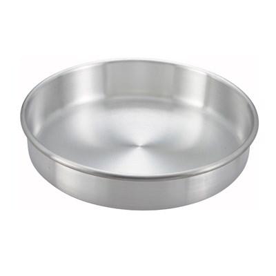 Winco ACP-122 Layer Cake Pan, 12" Dia x 2" Deep, Round, Aluminum