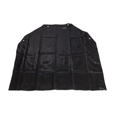 Winco BA-LA Latex Bib Apron, Black