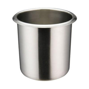 Winco BAM-1.5 Bain Marie - 1.5 Qt. (5.5" x 5.25" Round Stainless Steel), Mirror Finish