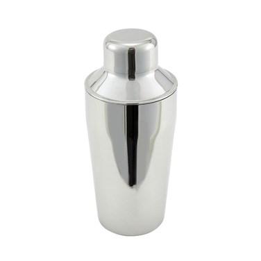 Winco BS-310 10 Oz Classic Bar Shaker, 3 Piece Set, Stainless Steel